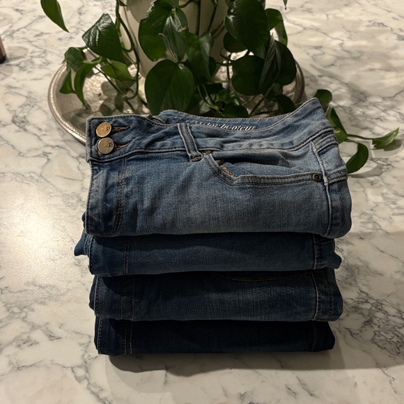 Calvin Klein Jeans - Dark Blue Women's Flare Denim - Picture 4 of 10